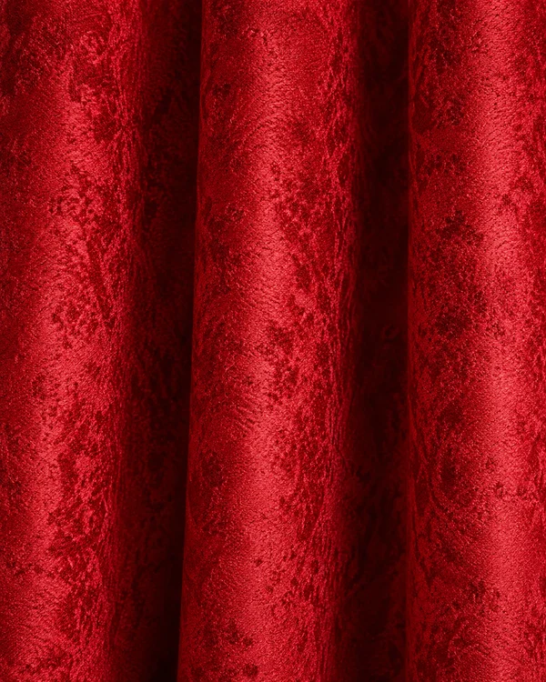 Vue rapprochée de l’étoffe — Rideau chenille unie LG0003